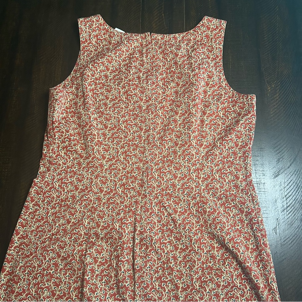 Liz Claiborne Floral Red Dress - Picture 6 of 10